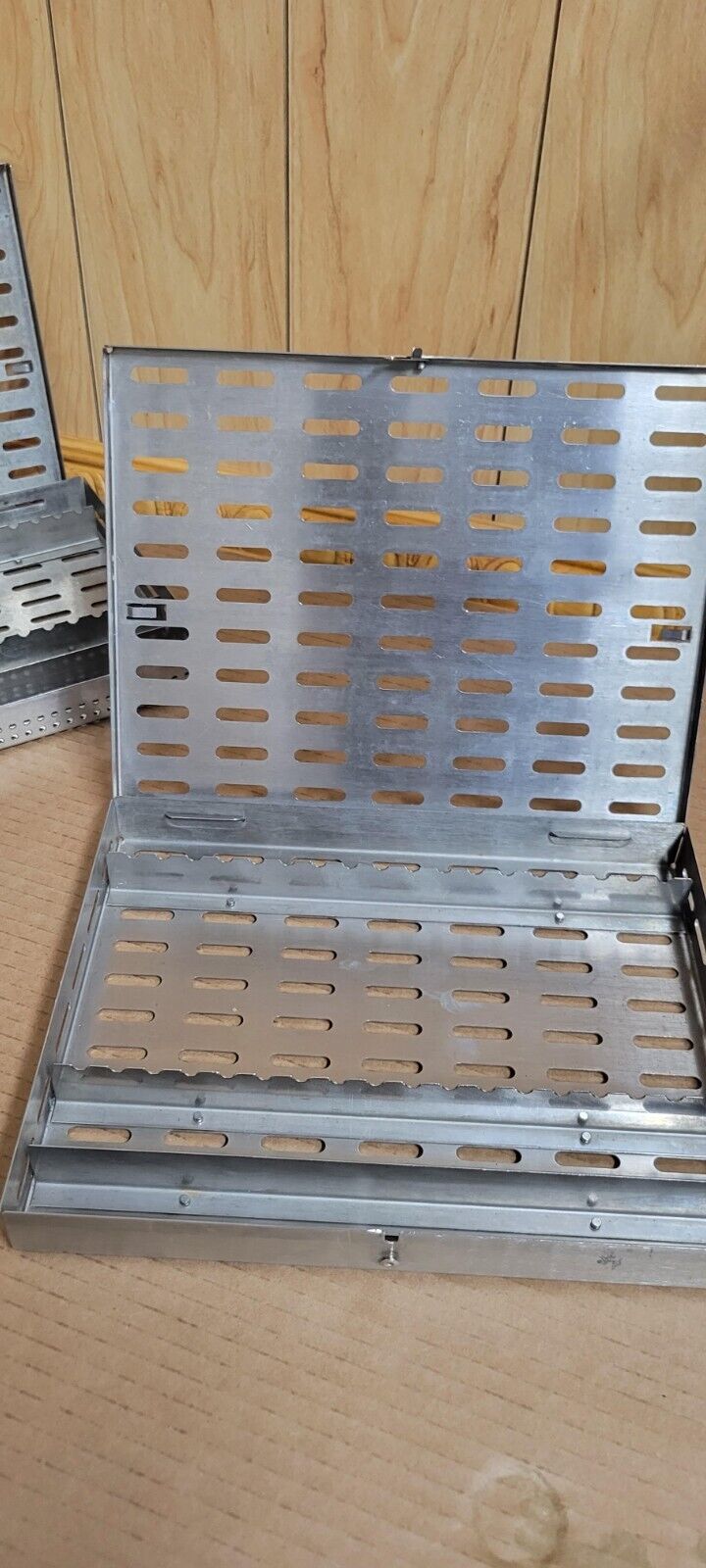 (Pre-owned) THOMPSON Autoclavable INSTRUMENT STERILIZATION CASSETTES - Lot of 4 - Image 10