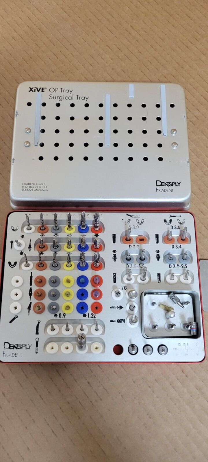 Dentstply Friadent XiVE OP-Tray SURGICAL TRAY for Implants - Image 2