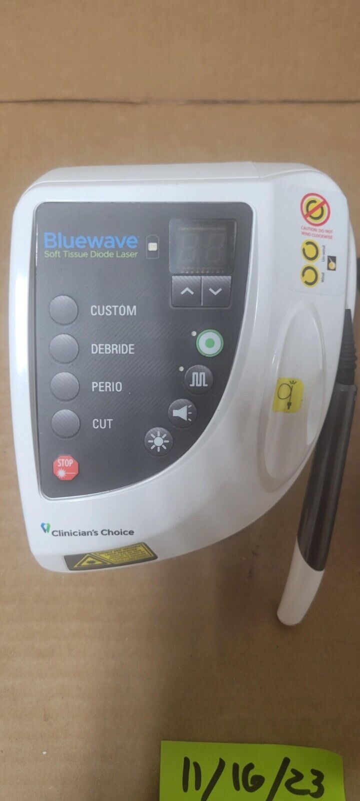 (Pre-owned) Clinicians Choice BLUE WAVE Diode Laser - Image 3