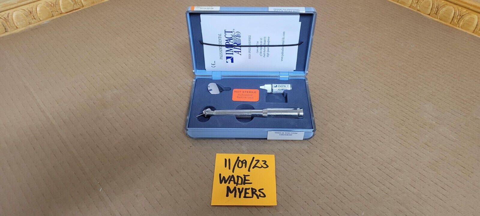 Vista Apex/Palisades IMPACT AIR 45 High Speed HandpiecE #407 - Image 2