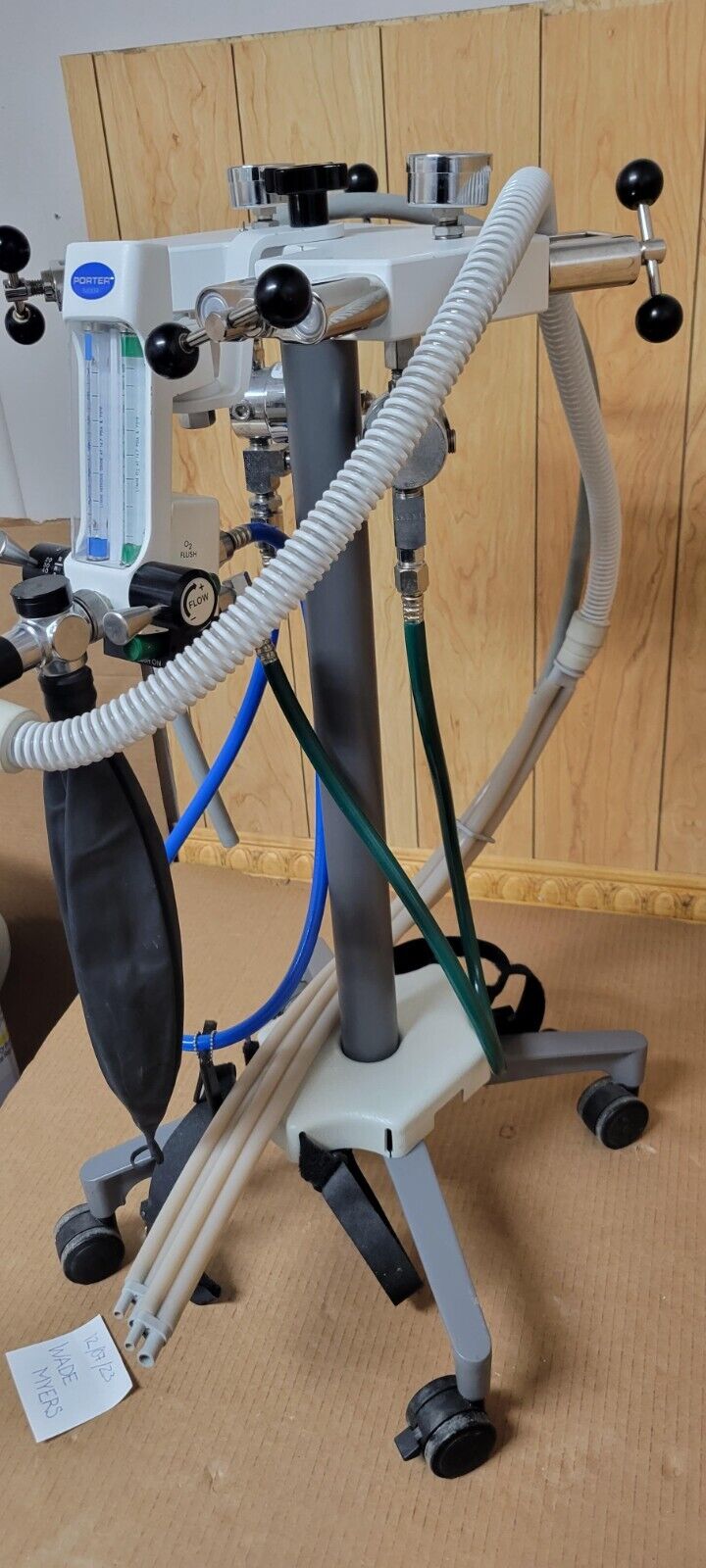 Accutron PORTABLE NITROUS CART + Porter MXR 3000 FLOWMETER 12/07/23 - Image 7