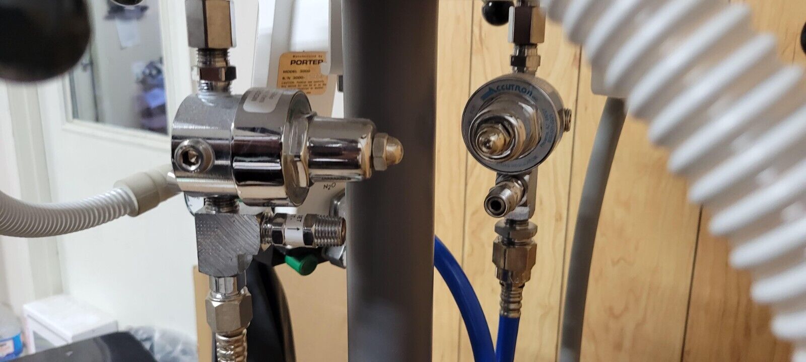 Accutron PORTABLE NITROUS CART + Porter MXR 3000 FLOWMETER 12/07/23 - Image 10