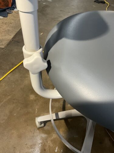 Adec 1622 Assistance Stool w/ Torso Support Gray - Image 7