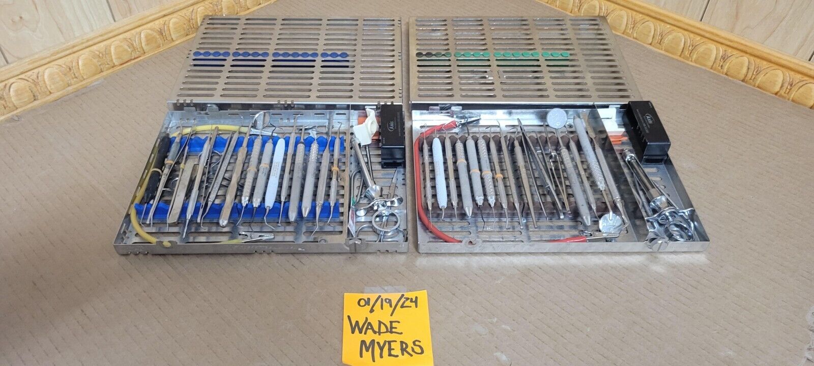 Hu Friedy IMS Signature Series Sterilization Cassettes - Lot of 2 - 8" x 11"