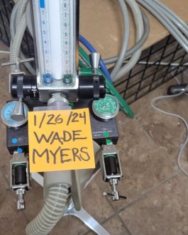 Porter MXR 2000 Mobile FLOWMETER Cart w/ Hosing – QUAD SET-UP / 012624