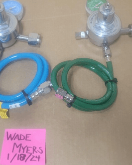 Porter Regulator Set 7500-2 Blue / 7000-2 Green