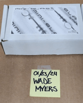 First Medical Mini-Blast LB006 – WAND STYLE  w/ 8mm Tip  01/23/24