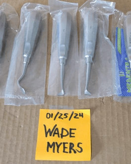 Medentra Surgical ROOT ELEVATORS – Lot of 7 – 01/25/25
