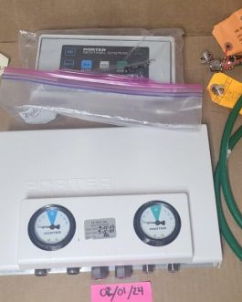 Porter SENTINEL MANIFOLD ALARM SYSTEM w/ 4 Gauges – 02/01/24