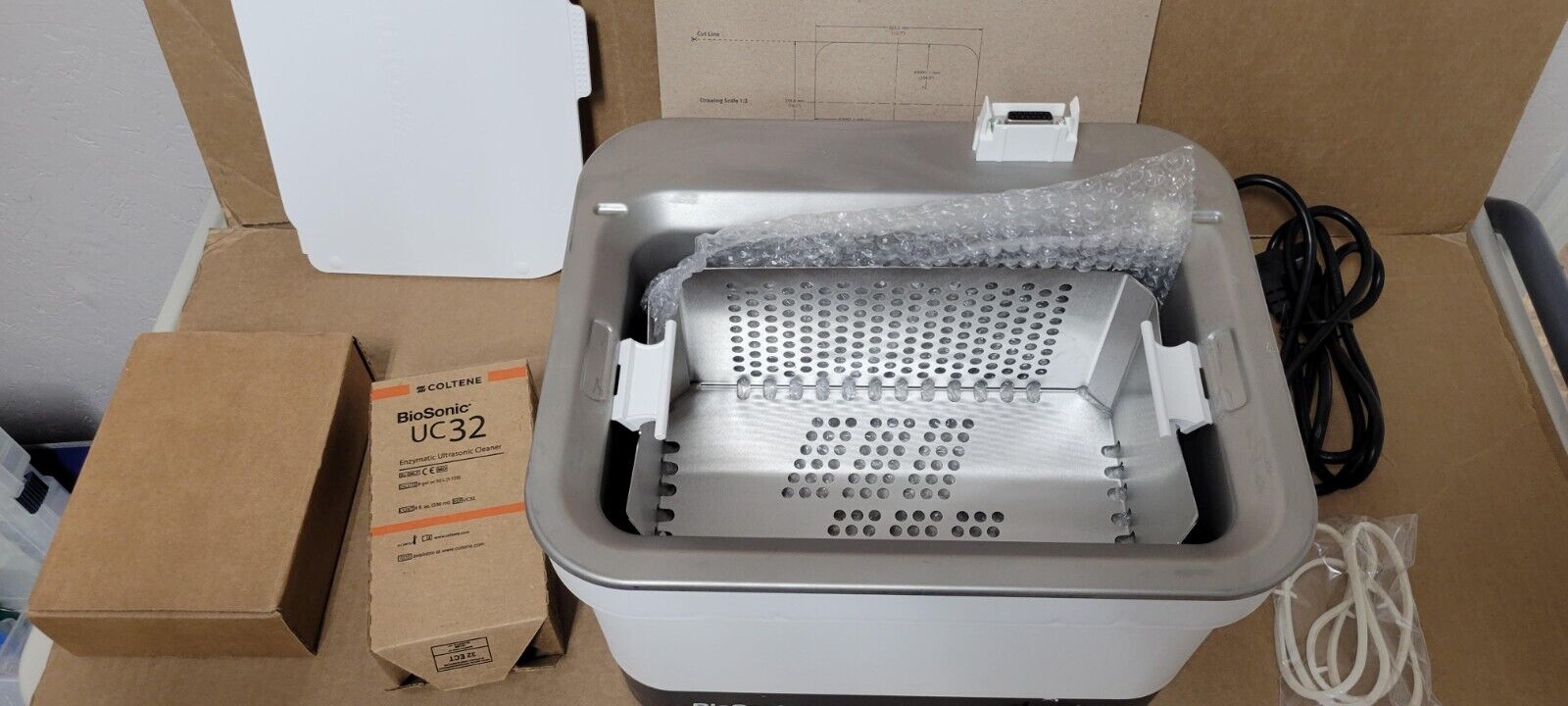 (NEW) Coltene BIOSONIC UC-150 Ultrasonic Cleaner w/ Cleaner - 02/06/24 - Image 4