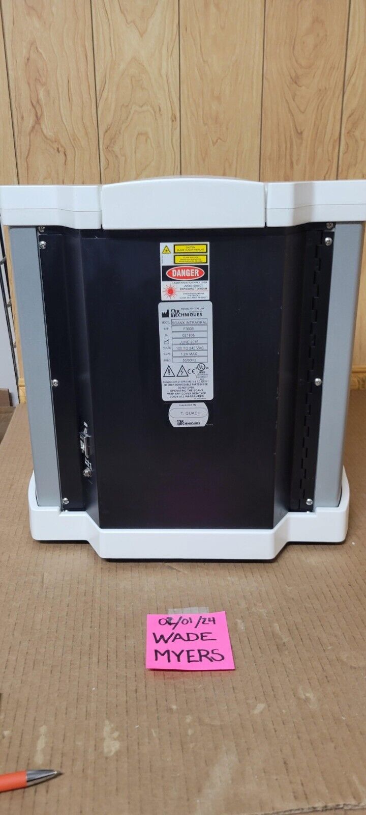 (Refurbished) 2016 Air Techniques SCANX I/O F3605 SCANNER - 02/01/24 - Image 6